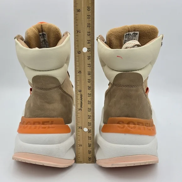 Sorel Kinetic Renegade Conquest Waterproof Boots, Tawny Buff/Canoe, Women's 10 - Picture 8 of 16